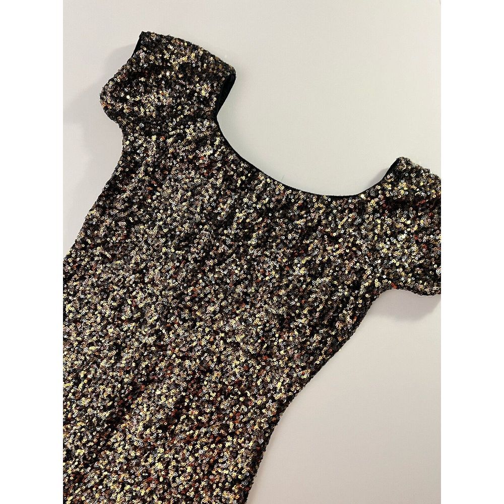 Dress The Population Sequin Sheath‎ Dress Medium - Picture 2 of 15